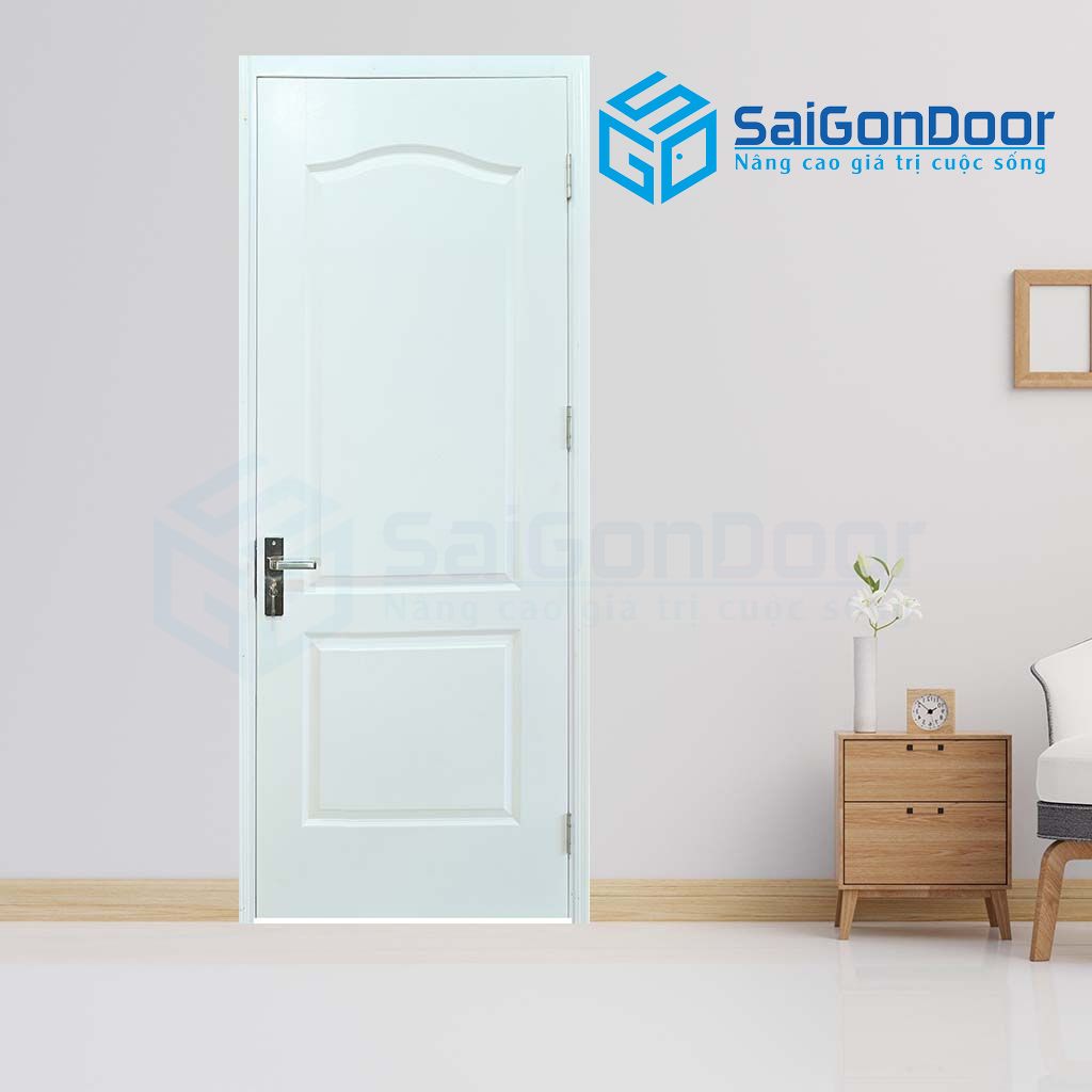 Sử dụng cửa gỗ làm cửa cửa phòng ngủ
